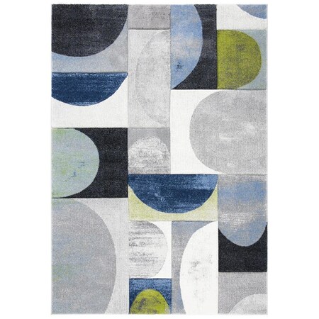 Safavieh 2 ft. 7 in. x 5 ft. Hollywood Power Loomed Rectangle Area Rug Grey & Blue HLW798F-3